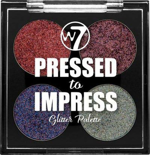 Picture of W7 GLITTER PALETTE ALL THE RANGE
